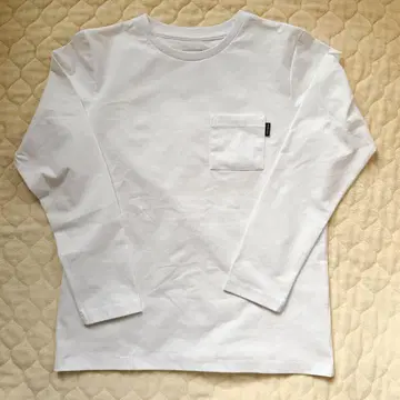 TNF 에어리 릴랙스 티셔츠 롱티 화이트 M