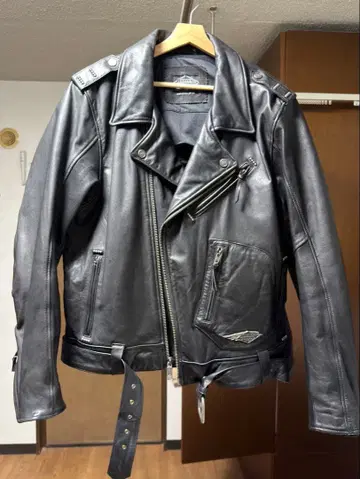 정가 13만 HARLEY-DAVIDSON 120주년 가죽 라이더 자켓
