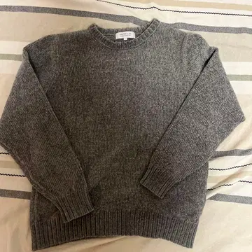 CREATION CUBE 그레이 니트 스웨터 L 사이즈