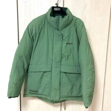 RVCA/루카 충전솜 빅 실루엣 자켓 그린 L 사이즈
