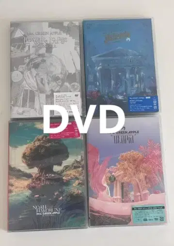 Mrs.GREEN APPLE 일반ver DVD 4작품