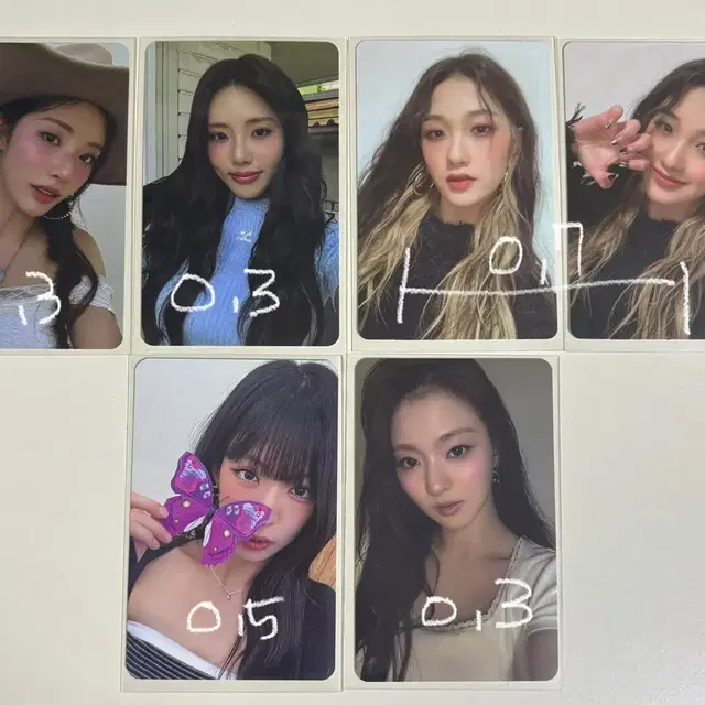 프로미스나인 포카 앨범 미공포