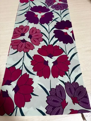 일본풍관의 유카타 옷감