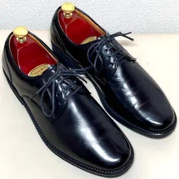 EDWARDO 에드워드 플레인토 더비 블랙 24.5EEE 가죽 신발