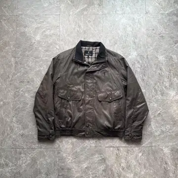 current stage 짧은 기장 코팅 가죽 스윙탑 충전솜