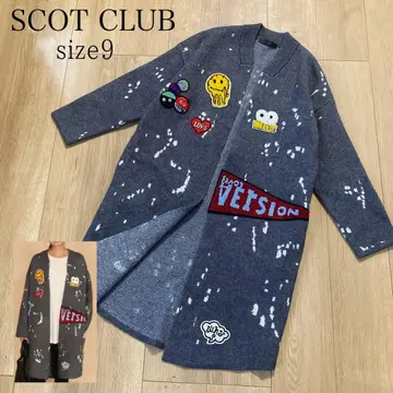 SCOT CLUB 와펜 코디건 아우터