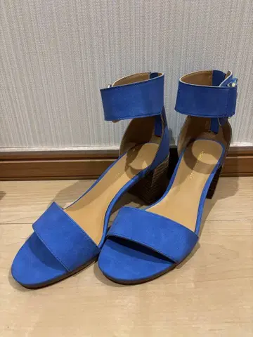 타미힐피거 블루 힐 샌들