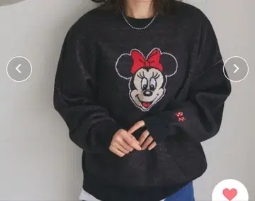 Disney 미니 마우스 니트 풀오버