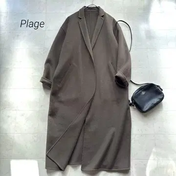 플라주 새상품급 해밀턴 테일러드 코트 카키 아우터 울 코트