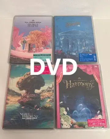 Mrs. GREEN APPLE 일반ver DVD 4작품