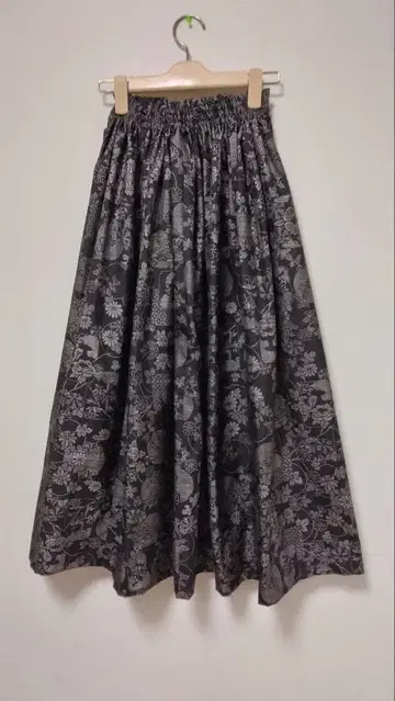 오시마 명주 기모노 리메이크 롱 스커트*248