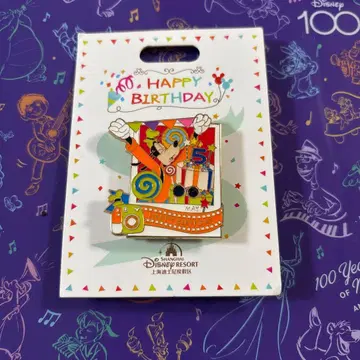 구피 생일 핀 배지 핀 트레이딩 상하이 디즈니