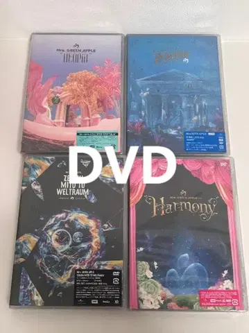 Mrs. GREEN APPLE 일반ver DVD 4작품