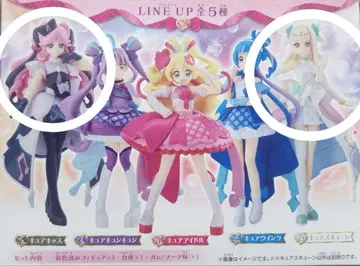 너와 아이돌 프리큐어 큐티 피규어 2종 세트