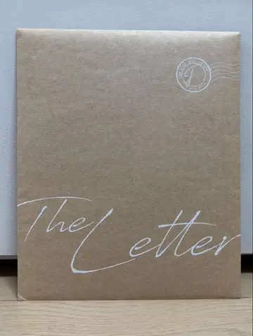 SHINee 종현 The Letter 팜플렛 BROCHURE