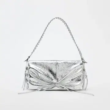 ZARA 숄더백 핸드백 실버