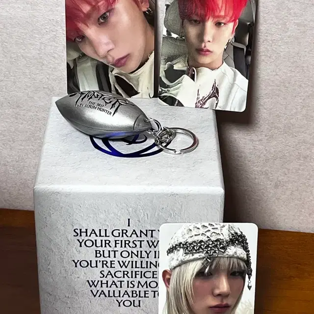 샤이니 키 기범 헌터 앨범 the cube 버전 개봉