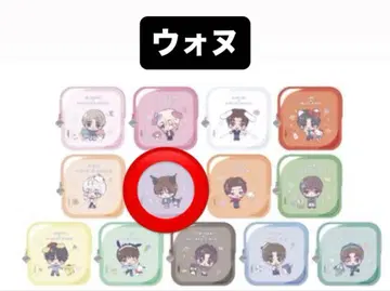 세븐틴 원우 스퀘어 파우치 산리오