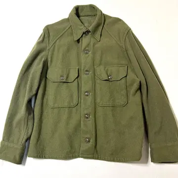 미군 실물 U.S.ARMY 빈티지 OG-108 울 셔츠 전반기형