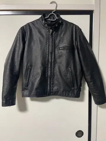 HORN WORKS 블랙 가죽 자켓 L