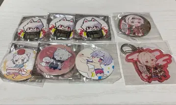 마후마후 캔뱃지 아크릴 키링