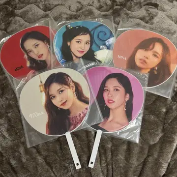 TWICE 미나 MINA 부채 5개 세트