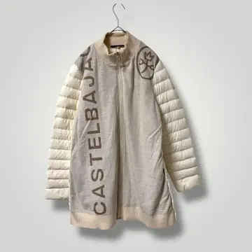 까스텔바작 니트 다운 자켓