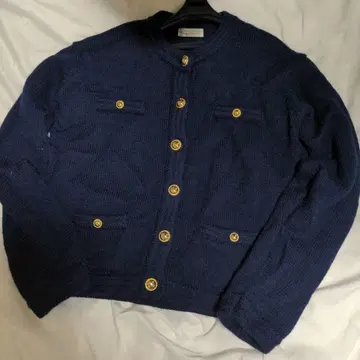 Sweets Cabin 니트 가디건 네이비