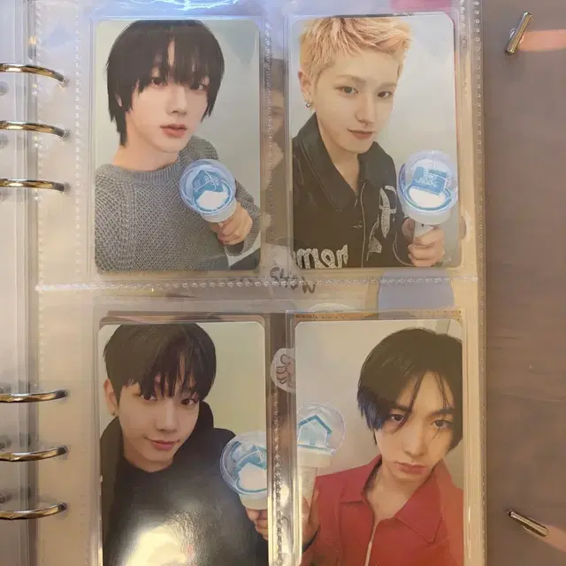 보넥도 응원봉 포카