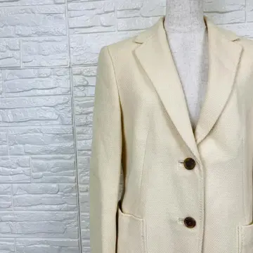 랜즈엔드 테일러드 자켓 L 베이지 새상품급 [ 2764-19 ]