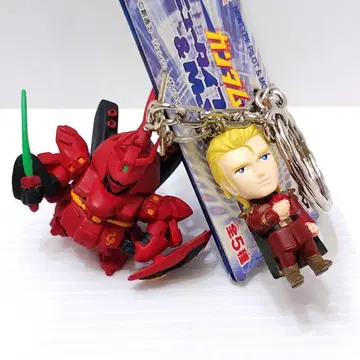 [ 건담 ] 샤아 사자비 역습의 샤아 뉴타입 MS 키링