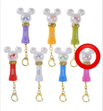 디즈니 스토어 시크릿 응원봉 키체인 체셔 고양이