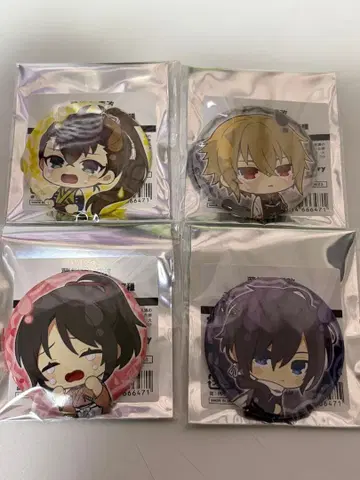 박앵귀 신카이 캔뱃지 4개 세트