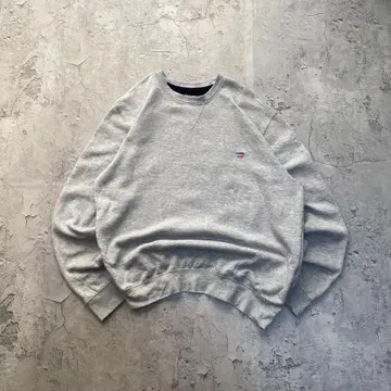 CHAPS USA 구제 의류 자수 로고 원 포인트 맨투맨 트레이닝복 XL