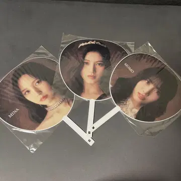 MISAMO 부채 3개 세트 Mistapeice