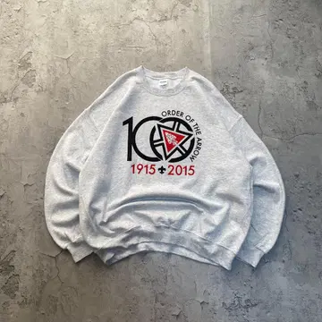 길단 USA 구제 의류 기업계 프린트 맨투맨 트레이닝복 XL 사이즈