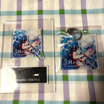 sdvx 아크릴 스탠드&키링 세트