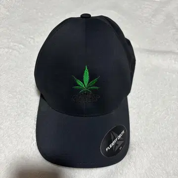 캡 모자 FLEXFIT DELTA 그린 잎 자수 S/M