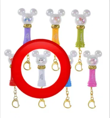 디즈니 스토어 시크릿 응원봉 키체인 베이맥스