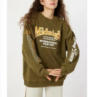 새상품 로데오 크라운 와이드 보울 M.C. 빈티지 가공 맨투맨 상의