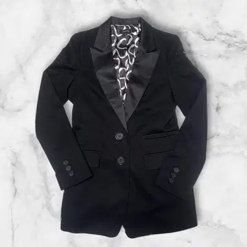 EGOIST 에고이스트 새틴 절개 테일러드 자켓 파티 M