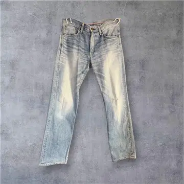 Levi's 라이트 블루 스트레이트 데님