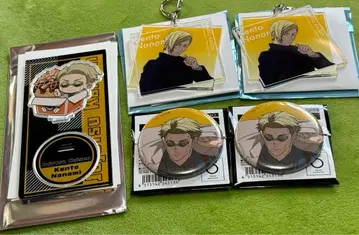 애니메이션 주술회전전 바쿠단야키 나나미 켄토 캔뱃지 아크릴 스탠드