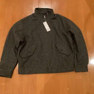 [ 새상품 ] [ GU ] 코지 멜톤 스탠드 집업 자켓