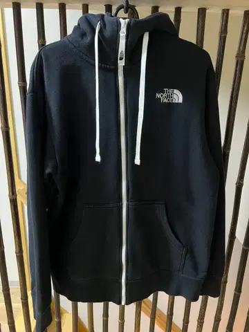 THE NORTH FACE 블랙 후드티 풀 집업