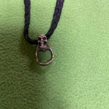 Bill Wall Leather 빌월 가죽 목걸이 블랙