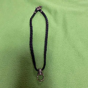 Bill Wall Leather 빌월 가죽 목걸이 블랙