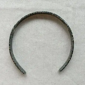 France Luxe 체크 무늬 헤어밴드 FRANCE LUXE 머리띠