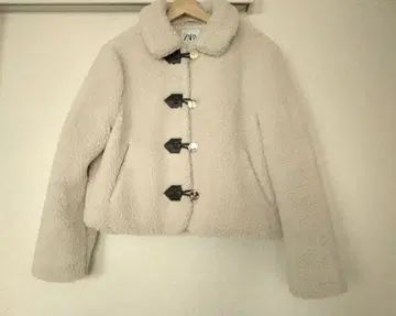 새상품급 보아 자켓 아이보리 ZARA XS
