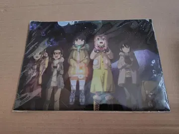 [미개봉 새상품]  POP UP SHOP 별하늘 캠핑 클리어 파일